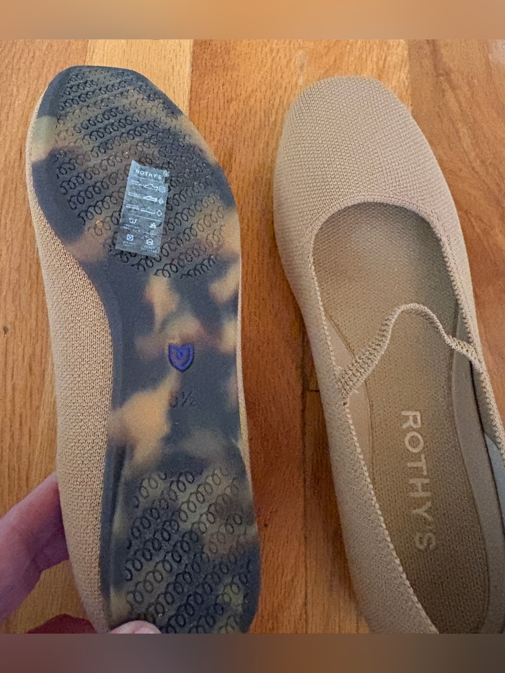 Rothy’s Max Square Mary Jane’s Sz 5.5 - Picture 4 of 4